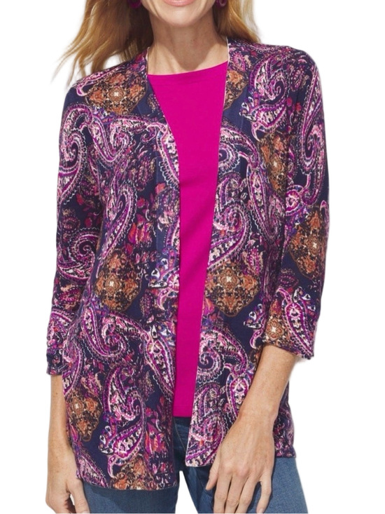 Chico's Sweaters - 17. NWT WOMENS CHICO’S 4/XXL DETAIL SWEATER